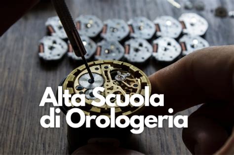 Scuola di orologeria CAPAC: al via nuovo corso ITS.